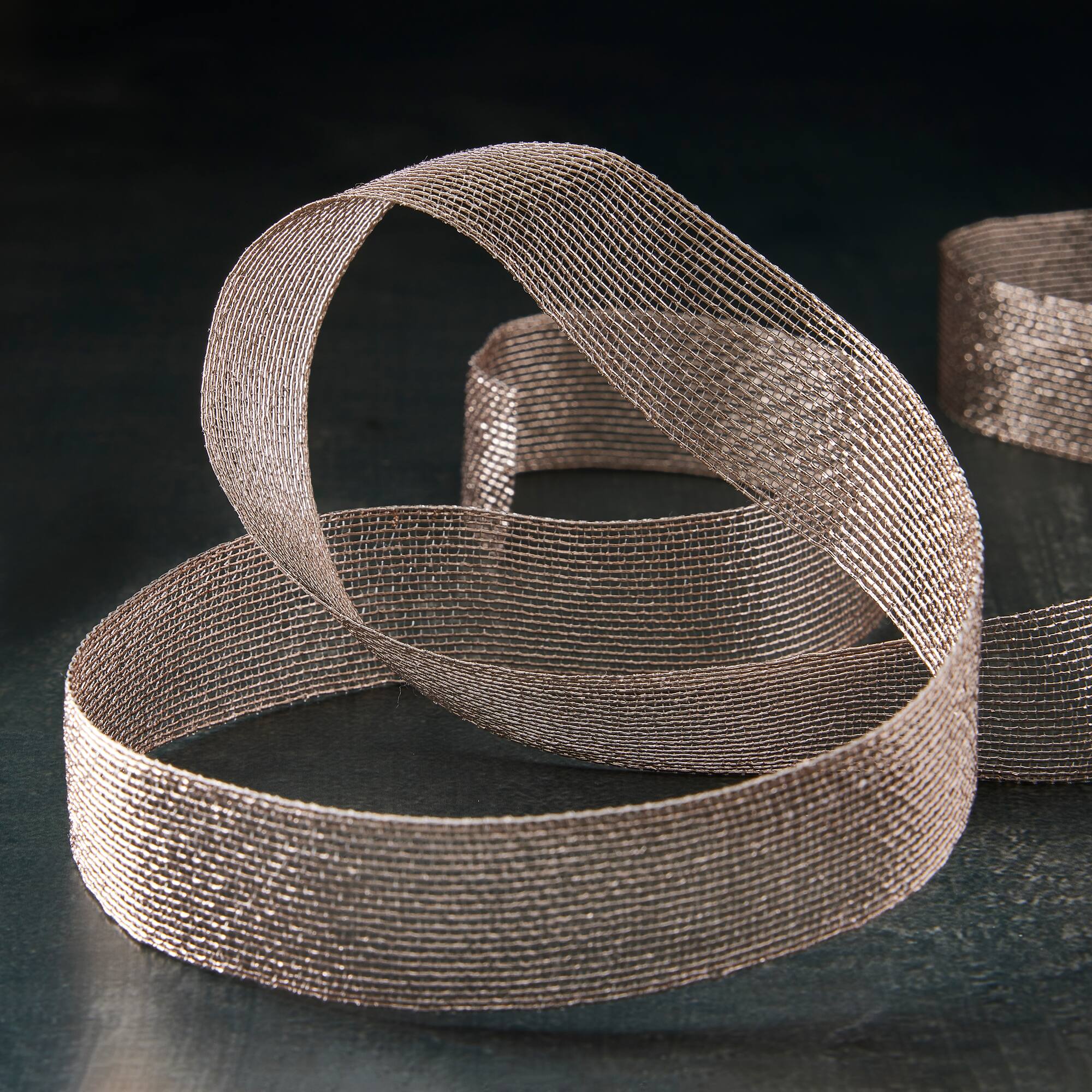 1" x 5yd. Metallic Mesh by Celebrate It®